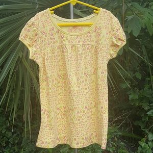 Girl's Yellow colorful top by SO